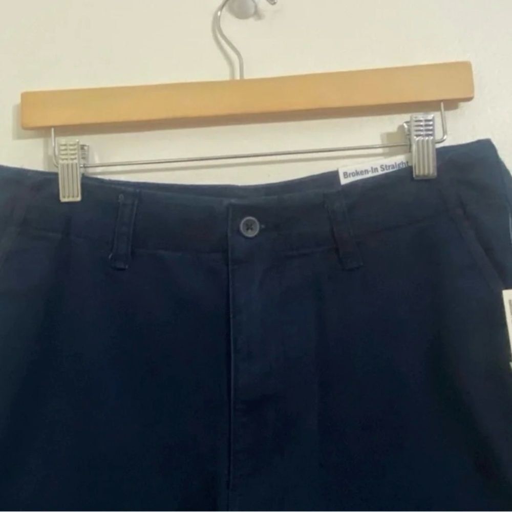 Old Navy Mens Chino Shorts Size 33 Navy Adult - Picture 5 of 10